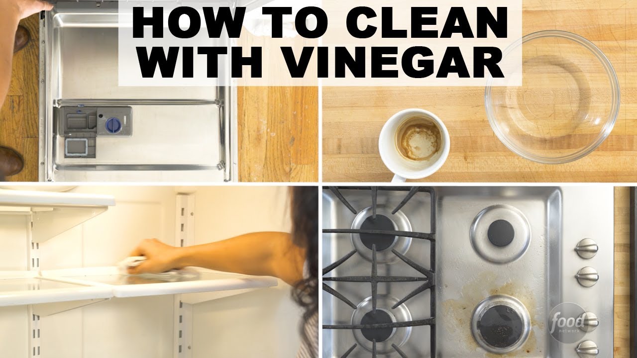 4 Clever Ways to Clean with Vinegar | Food Network