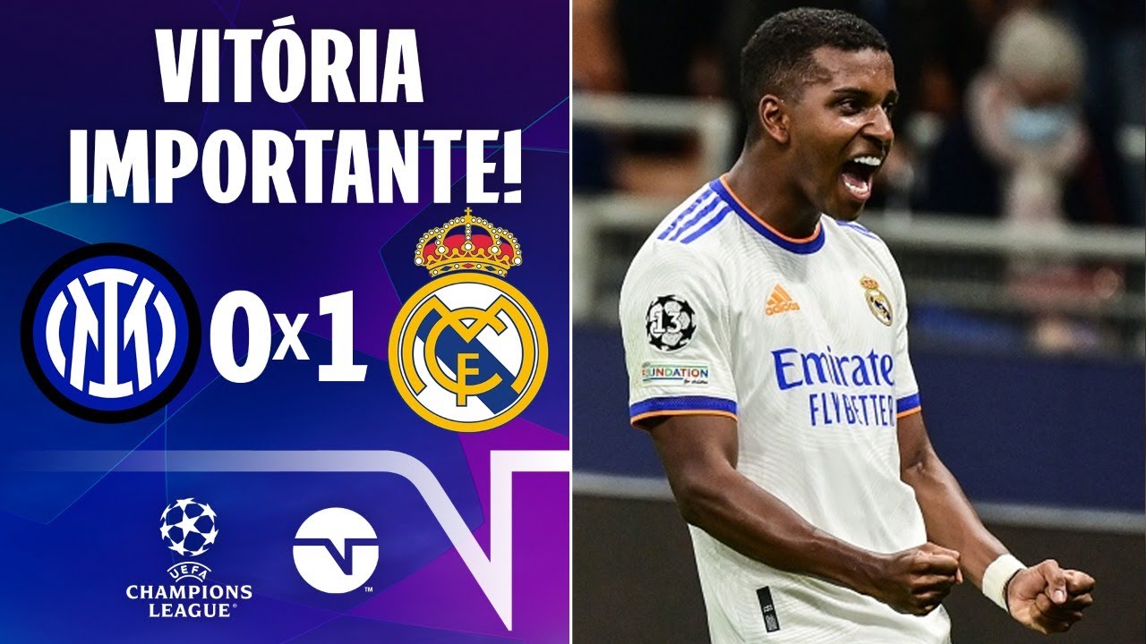 GOL DECISIVO DE RODRYGO! INTER DE MILÃO 0 X 1 REAL MADRID | CHAMPIONS LEAGUE | MELHORES MOMENTOS