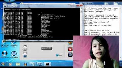 Internal and External Commands COS1