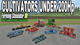 FS | 17 | Mods TESTING CULTIVATORS UNDER 200Hp Recommended Power