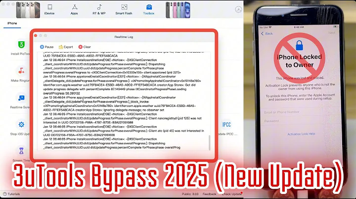 iPhone Unlock iCloud Activation Lock With 3uTools - 3uTools Bypass 2025