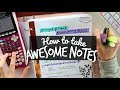 How to Take Awesome Notes! Creative Note-Taking Hacks