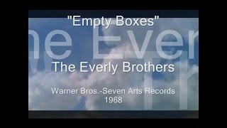 The Everly Brothers - "Empty Boxes" chords