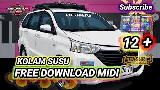 SH4REš„SAMPLE TELOLET BASURI KOLAM SUSU ~ 12 KNOT FREE DOWNLOAD MIDI