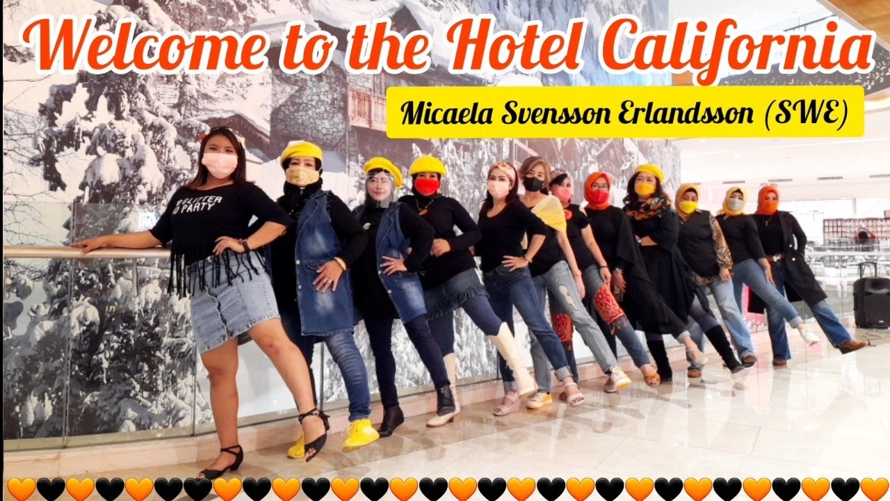 Welcome To The Hotel California || Line Dance || TSM D'LD Class || Chor. Micaela Svensson Erlandsson