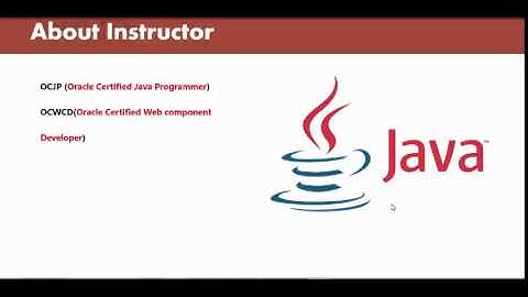 JAVA/J2EE Developer Course