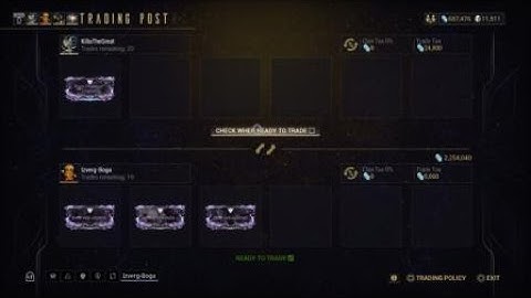 Warframe riven slot issues