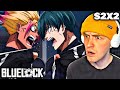THE TOP 6 ARE INSANE!! | Soccer Player REACTS Blue Lock Season 2 Episode 2