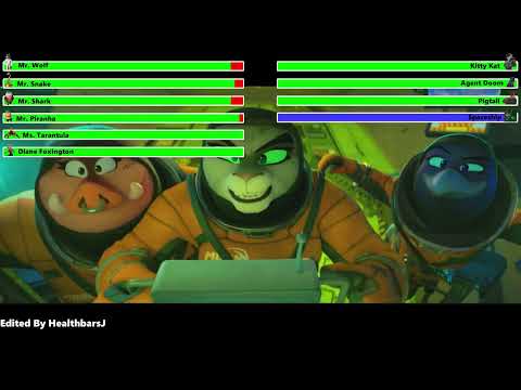 The Bad Guys 2 2025 Final Battle With Healthbars 2 4 