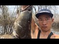 Fishing Cambodia Giant SnakeHead Fish in Steung Streng បបក់ឆ្តោរធំៗស្ទឹងត្រែងដោយប្រេីនុយអន្ទង់បត់