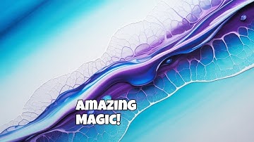 Unlocking the Magic to AMAZING Fluid Art Designs!