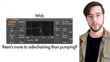 turn a loop into a song by side-chaining a filter
