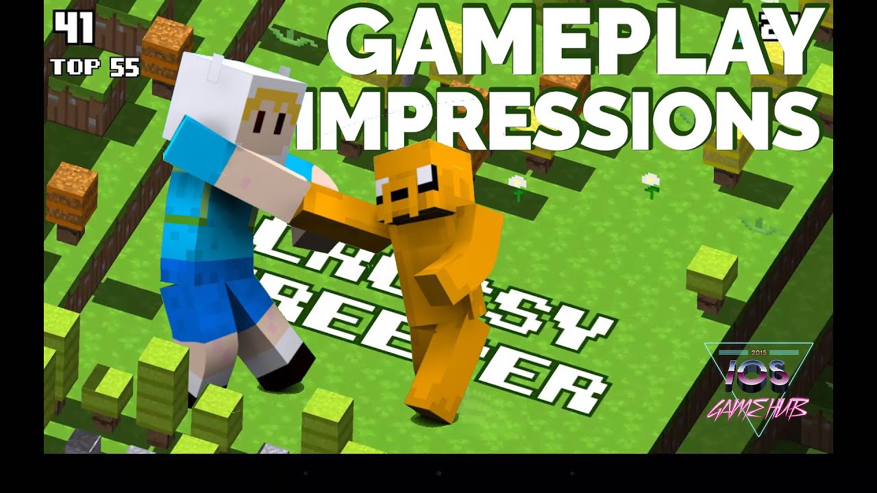 Crossy Creeper (by Etorki Games) iPhone 5S Gameplay - YouTube