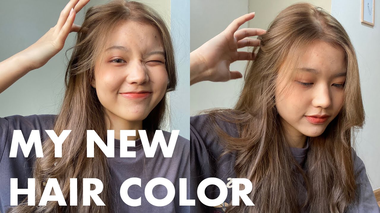 สี น้ำตาล สว่าง  Update 2022  ย้อมผมสีโทน Ash เองง่ายๆ ด้วยงบไม่เกิน 300 บาท แบบไม่กัดสีผม✨?  | sundaisy