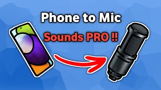 How to Use Your Phone as a Mic for PC (2023)