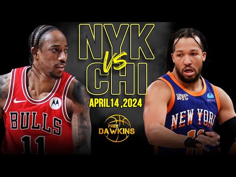 New York Knicks vs Chicago Bulls Full Game Highlights 