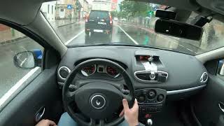 POV Drive A Rainy Afternoon Renault Clio 3 08.05.2024 by m3rovingian 365 views 2 days ago 9 minutes, 15 seconds