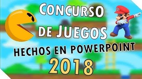 "Concurso de Juegos hechos en PPT"_2018