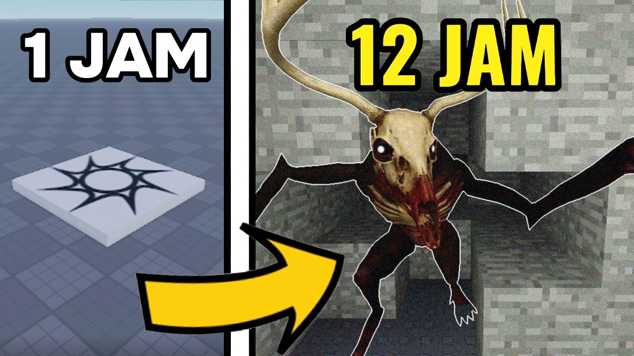 Aku membuat game HORROR dalam waktu 12 JAM - Roblox Devlog Indonesia ...