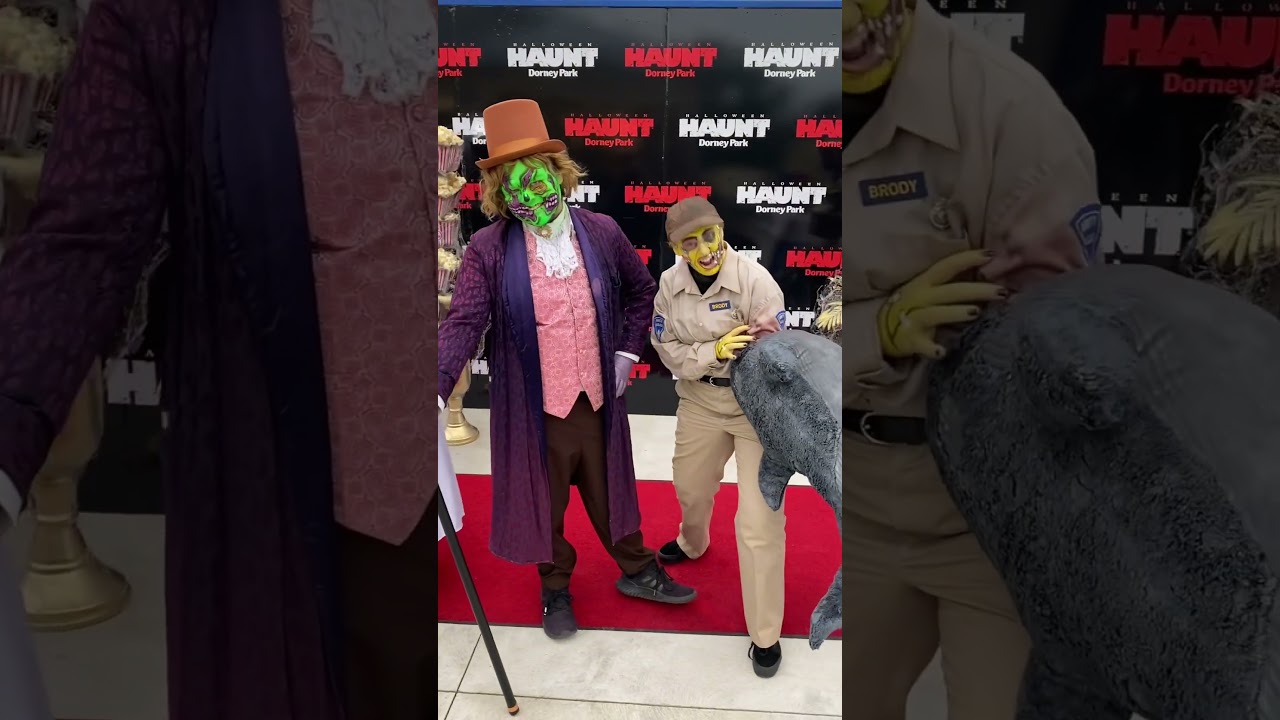Dorney Park Haunt R.I.P. Party Characters.  2022