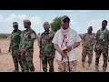 Wasiirka Gaashaandhigga XFS oo cutubyo ka tirsan cxd kula hadlay jiidda hore ee deegaanka Xaaji Cali