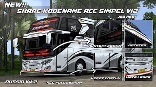 #share CODENAME ACC SIMPEL V12 || BUSSID V4.2