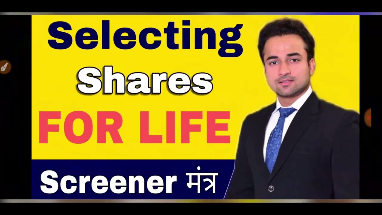 Selecting Shares For Life | share market basic for beginners |
