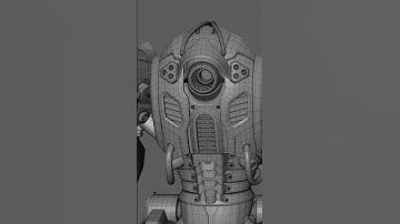 A closer look at my topology! #hardsurface #3dmodeling #cgi #blender #topology #3dmodeler #maya3d