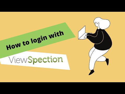 How to login with ViewSpection! - video from ViewSpection