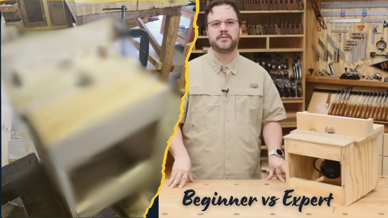 Can a beginner make a Stumpy Nubs bench top router table? - YouTube