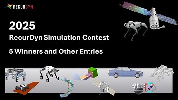 RecurDyn models of 2025 RecurDyn Simulation Contest