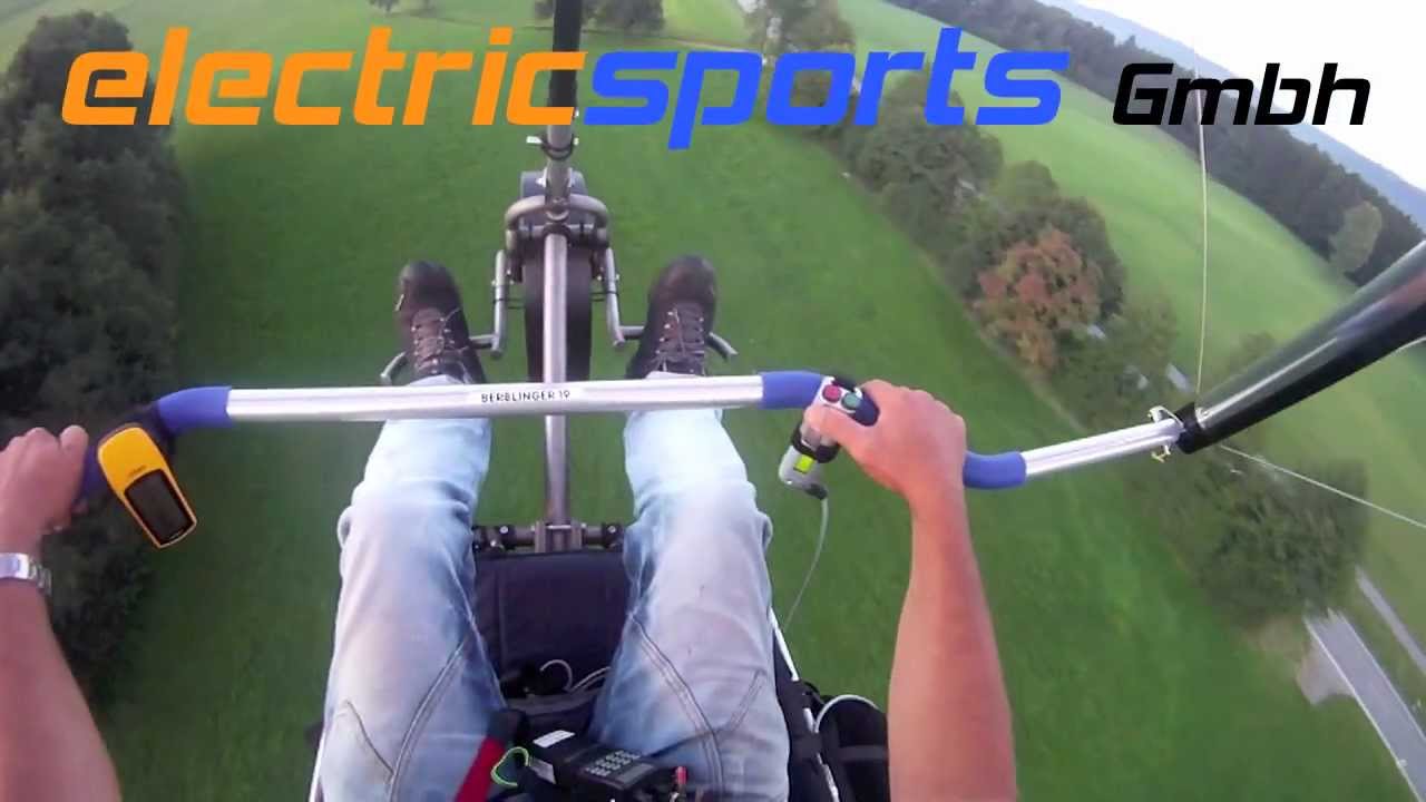 1. Atos VR 2012 Trike Electric/Gasoline Drachenfliegen Volo Libero Aircraft Hang Glider YouTube