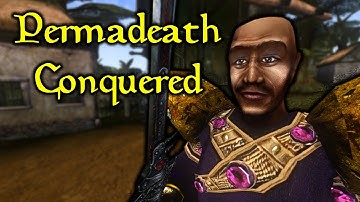 A Successful Permadeath Roguelite Morrowind Run (and some failures)