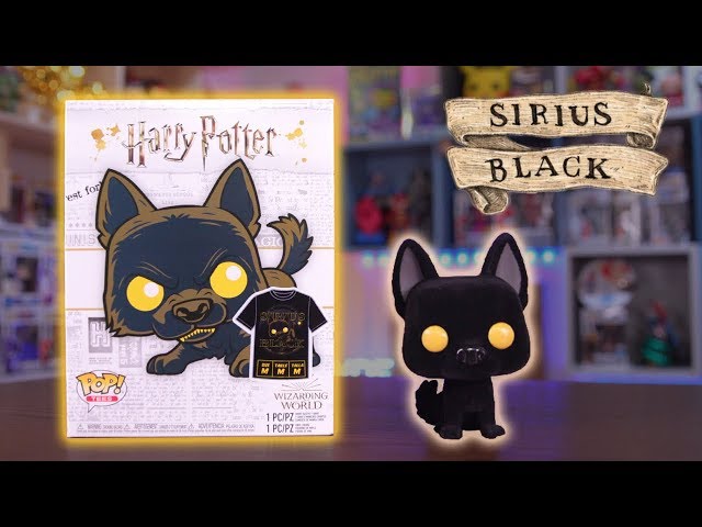 Funko Pop - Flocked Sirius Black Box Tee Combo - Unboxing \u0026 Review! -  YouTube