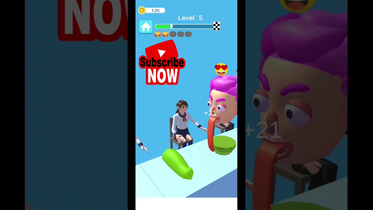 Licking Run Full Game Level 1 to 10 #1 | Kidsable Games Play