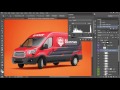 Ford Transit Van Mock-Up