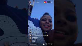 Chrisean Rock Snatched After Fixing Her Missing Tooth For The First Time With Blueface Live On Ig