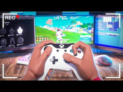 DEEP 🕳️ (Fortnite Montage) + BEST Settings For CRAZY Zone War Piece Control! 🧩