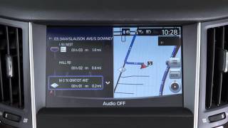 2015 Infiniti Q50   Navigation System Overview if so equipped