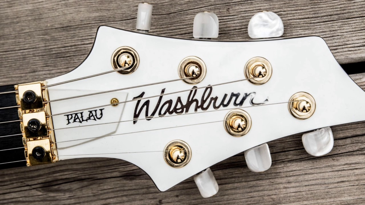 DAVID PALAU - Washburn DP10 & DP100 ( Guitarra Electrica ) - YouTube
