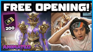 FREE PREMIUM CRATE OPENING! - 200 Crates Opened for ANIMATED MYTHIC!