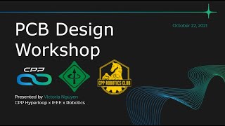 [10/22/2021] Altium & PCB Design I Workshop