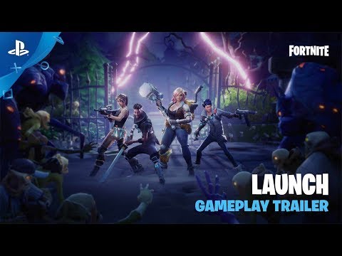 Fortnite - Launch Gameplay Trailer | PS4