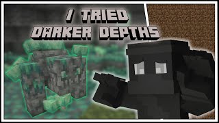THIS IS WHAT CAVE BIOMES SHOULD BE LIKE!! I Try Darker Depths (Forge 1.16 - 1.19)