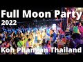 1st Full Moon Party 2022! Haad Rin Koh Phangan Thailand (+STREET FOOD!! lol)