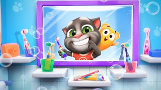 TALKING TOM’S TEETH WERE SO BAD! (Restoring Everything) - My Talking Tom 2 screenshot 1