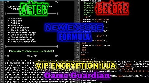 How To Encrypt Script Lua GG || Encryption v5 || - 2021