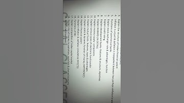 B.com 2nd year Indian financial system important questions all universities 2024