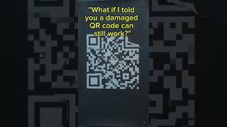 This QR Code Is Broken... But It Still Works! #technology #amazingfacts #science #facts #livestream