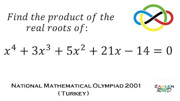 NATIONAL MATHEMATICAL OLYMPIAD 2001 (TURKEY)